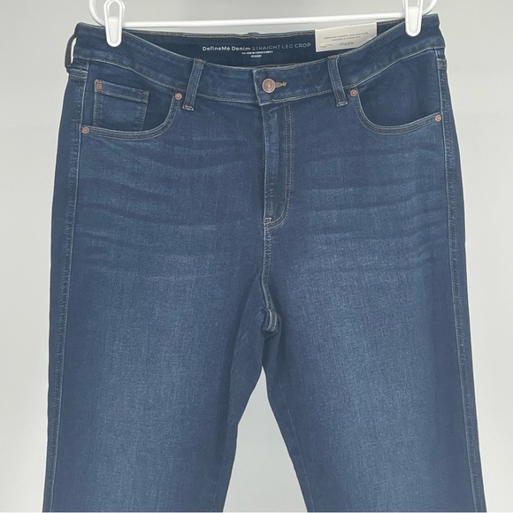 Chico's Jeans Chicos Nwt Define Me Denim Crop Jeans In Ultramarine